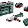 Metabo WF 18 LTX 125 QUICK 18V Li-ion Accu Platkop Haakse Slijper Set (2x 5.5Ah LiHD Accu) In MetaBOX - 125mm - 601306660 1 Metabo WF 18 LTX 125 QUICK 18V Li-ion Accu Platkop Haakse Slijper Set (2x 5.5Ah LiHD Accu) In MetaBOX - 125mm - 601306660 -Metabo 055a3a6ce96f93ed8cee960fc4659578