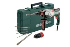 Metabo UHEV 2860-2 Quick Set SDS-plus Combihamer Incl. 5 Delig Boor- En Beitelset In Koffer - 1100W - 3.4J - 600713850