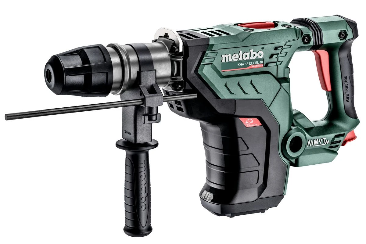Metabo KHA 18 LTX BL 40 18V Li-Ion Accu SDS-Max Boorhamer Body In Koffer - 600752840 - 600752840 3 Metabo KHA 18 LTX BL 40 18V Li-Ion Accu SDS-Max Boorhamer Body In Koffer - 600752840 - 600752840