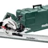 Metabo KS 55 FS Cirkelzaag En Geleiderail (1600mm) In Koffer - 1200W - 160mm - 691064000 -Metabo 29464680586e963dd9ab17efd0a57008
