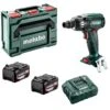 Metabo SSW 18 LTX 400 BL 18V Li-Ion Accu Slagmoersleutel Set (2x Li-Power 5.2Ah Accu) In MetaBOX - 400Nm - 1/2" - Koolborstelloos 2 Metabo SSW 18 LTX 400 BL 18V Li-Ion Accu Slagmoersleutel Set (2x Li-Power 5.2Ah Accu) In MetaBOX - 400Nm - 1/2" - Koolborstelloos -Metabo 2ff0ccbe908fe564d5c6feff43edc930
