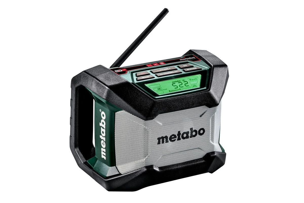 Metabo R 12-18 BT 12V / 18V Li-Ion Accu Bouwradio Met Bluetooth - Werkt Op Netstroom & Accu - 600777850 3 Metabo R 12-18 BT 12V / 18V Li-Ion Accu Bouwradio Met Bluetooth - Werkt Op Netstroom & Accu - 600777850