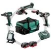 Metabo Combo Set 4.3.2 18V LiHD Accu Combiset In Tas (2x 10.0Ah) - 685209000 -Metabo 40cbbf8aafd443f9d28cf029e792c9b3