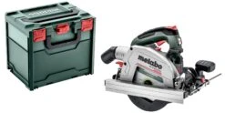 Metabo KS 18 LTX 66 BL 18V Li-ion Accu Cirkelzaag Set (2 X LiHD 8.0 Ah) In MetaBox - Koolborstelloos - 611866810 -Metabo 461053327a792518dd56a7c377d82e0f