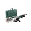 Metabo WEQ 1400-125 Kleine Haakse Slijper Incl. Diamantzaagblad In Koffer - 1400W - 125mm - 600347510