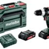 Metabo BS 18 LT BL 18V Li-Ion Accu Boor-/schroefmachine Set (2x 2.0Ah Li-Power Accu) In MetaBOX - Koolborstelloos - 602325550 -Metabo 49d822b841f404c40dc746676dfe7207