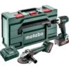 Metabo Combo Set 2.4.1 18V Li-Ion Accu Combiset In MetaBox (2x 4.0Ah) -Metabo 58564ed5ab0b3c645f9858fd673cf34d