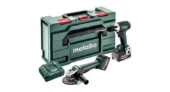 Metabo Combo Set 2.4.1 18V Li-Ion Accu Combiset In MetaBox (2x 4.0Ah)