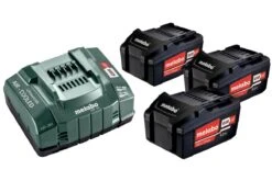Metabo 685048000 18V Li-Ion Accu Starterset (3x 5.2Ah) + Lader