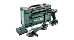 Metabo Combo Set 2.4.3 18V Li-Ion Accu Combiset In MetaBox (2x 2.0Ah)