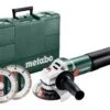 Metabo WQ 1100-125 Haakse Slijper In Koffer Incl. 2 Diamantzaagbladen - 1100W - 125mm - 610035510 -Metabo 65463feef6cbab8a2c5b098b0e617f0e