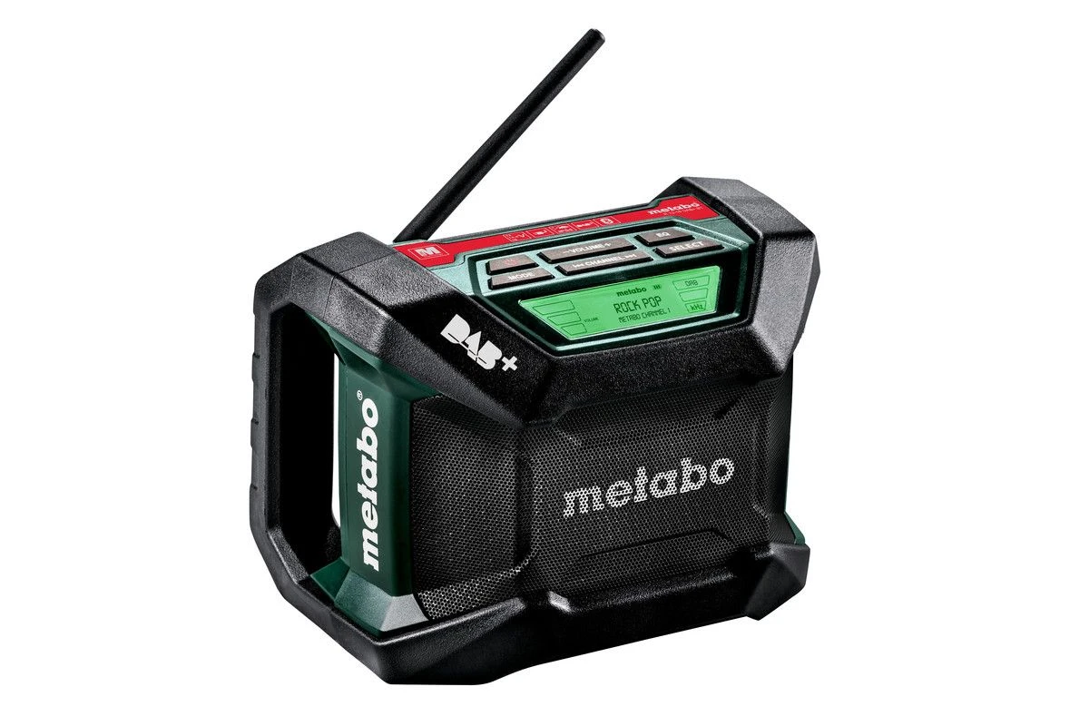 Metabo R 12-18 DAB+ BT 12V / 18V Li-Ion Accu Bouwradio Met DAB+ En Bluetooth - Werkt Op Netstroom & Accu - 600778850 3 Metabo R 12-18 DAB+ BT 12V / 18V Li-Ion Accu Bouwradio Met DAB+ En Bluetooth - Werkt Op Netstroom & Accu - 600778850
