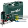 Metabo STE 100 QUICK SET Decoupeerzaag Incl. 20 Decoupeerzaagbladen In Koffer - 710W - T-greep - Variabel - 601100900 -Metabo 710ef3a49f0595096b4531fc21549d53