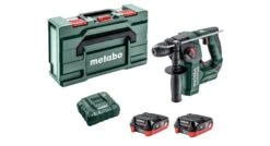 Metabo PowerMaxx BH 12 BL 16 12V Li-ion Accu SDS-plus Boorhamer Set (2x 4.0Ah Accu) In MetaBox - 1.3J - Koolborstelloos - 600207800