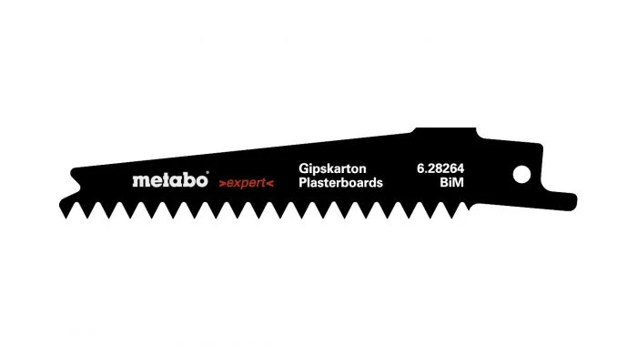 Metabo 628264000 Reciprozaagblad Expert - 100 X 6TPI - Gips (5st) 3 Metabo 628264000 Reciprozaagblad Expert - 100 X 6TPI - Gips (5st)