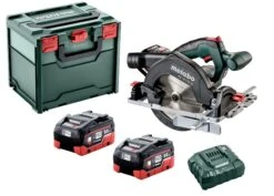 Metabo KS 18 LTX 57 18V LiHD Accu Cirkelzaag Set In MetaBOX (2x 8,0Ah Accu) - 57mm - 601857810