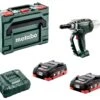 Metabo SET NP 18 LTX BL 5.0 Accu Blindnietpistool (2x 4.0Ah LiHD Accu) In MetaBox - Koolborstelloos - 2.4 - 5 Mm - 619002800