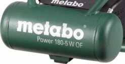Metabo Power 180-5 W OF Compressor - 1100W - 8 Bar - 5L - 75 L/min - 601531000 -Metabo 8b69aee7b5bdf4d3f3eb41f6846a079a