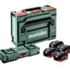 Metabo 685143000 18V Li-Ion Accu Starterset (4x LiHD 10Ah) + Duolader ASC 145 In MetaBOX -Metabo 9992ed1f4352bd1865d429d9a01f4681