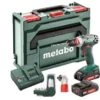 Metabo BS 18 Quick 18V Li-Ion Accu Boor-/schroefmachine Set (2x 2.0Ah Accu) In Koffer Incl. Haakse Voorzetkop En Bitset - 602217870 1 Metabo BS 18 Quick 18V Li-Ion Accu Boor-/schroefmachine Set (2x 2.0Ah Accu) In Koffer Incl. Haakse Voorzetkop En Bitset - 602217870 -Metabo a04ae617b608e1a8deb51520c529a7ff
