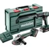 Metabo Combo Set 2.4.4 18V Li-Ion Accu Combiset In MetaBox (2x 2.0Ah) -Metabo a19c9c0a75b018bcbeb8b5b5aaa20eb4