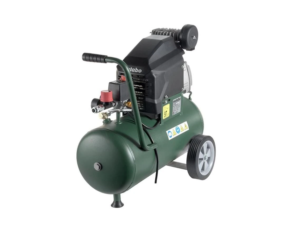 Metabo Basic 250-24 W Compressor - 1500W - 8 Bar - 24L - 95 L/min - 601533000 6 Metabo Basic 250-24 W Compressor - 1500W - 8 Bar - 24L - 95 L/min - 601533000 - Afbeelding 4