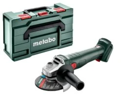 Metabo W 18 L 9-125 18V Li-Ion Accu-slijper Set (2x Li-Power 4.0Ah) In MetaBox -Metabo ac3381db2aa57b5eb2d9108b9ccaa9d3