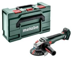 Metabo WB 18 LT BL 11-125 Quick 18V Li-ion Accu Haakse Slijper Set (2x 8.0 LiHD Ah) In MetaBox 11 Metabo WB 18 LT BL 11-125 Quick 18V Li-ion Accu Haakse Slijper Set (2x 8.0 LiHD Ah) In MetaBox -Metabo ad7898f7a63ba5a9ec6b9c823735f143