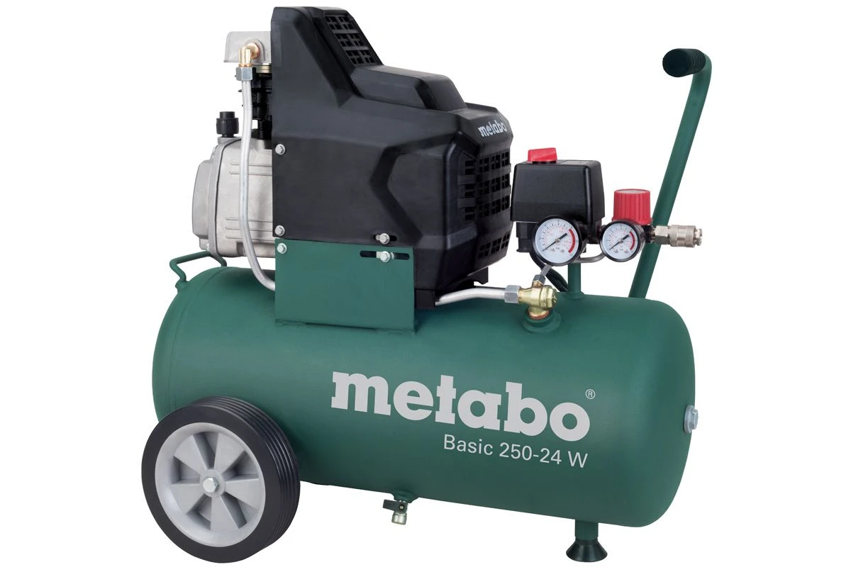 Metabo Basic 250-24 W Compressor - 1500W - 8 Bar - 24L - 95 L/min - 601533000 3 Metabo Basic 250-24 W Compressor - 1500W - 8 Bar - 24L - 95 L/min - 601533000
