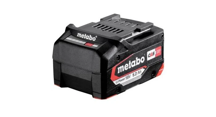 Metabo 18V Li-Power Accu - 5.2Ah 3 Metabo 18V Li-Power Accu - 5.2Ah
