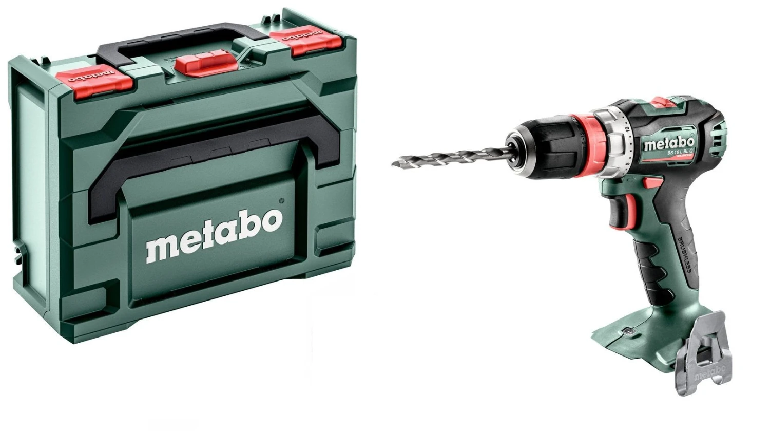 Metabo BS 18 L BL Q 18V Li-Ion Accu Boor-/schroefmachine Set (2x LiHD 4,0Ah) In MetaBOX - 602327800 6 Metabo BS 18 L BL Q 18V Li-Ion Accu Boor-/schroefmachine Set (2x LiHD 4,0Ah) In MetaBOX - 602327800 - Afbeelding 4