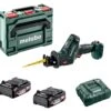 Metabo SSE 18 LTX Compact 18V Li-Ion Accu Reciprozaag Set (2x 2,0Ah Li-Power Accu) In MetaBox - 602266500 -Metabo bfc1ccd29ee8202e2ad48babb558c1b0