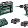 Metabo SB 18 L BL 18V Li-Ion Accu Klopboormachine Set (2x 2,0Ah Accu) In MetaBOX - 602331500 -Metabo dd4752b19d143dea7f2bf1b1a19520e5