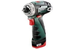 Metabo Powermaxx BS 12V Li-Ion Accu Boor-/schroefmachine Set (1x 2.0Ah Accu) In Tas - 600079500 -Metabo e7546109766478bac30a91414de14294