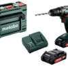 Metabo BS 18 18V Li-Ion Accu Boor-/schroefmachine Set (2x 2.0Ah Li-POWER Accu) In MetaBOX - 602207560 -Metabo f2c9b4fcd98721c8761ef53903fc62ed