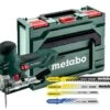 Metabo STE 140 PLUS Decoupeerzaag Met 20 Decoupeerzaagbladen In MetaBOX - 750W - T-greep - Variabel - 601403510 -Metabo f318afebfd4438fd6ba985a0cd66b97a